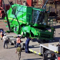 Mähdreschertransport Europaweit